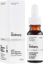 Kup Nawilżający olejek do twarzy i włosów - The Ordinary 100% Plant-Derived Hemi-Squalane