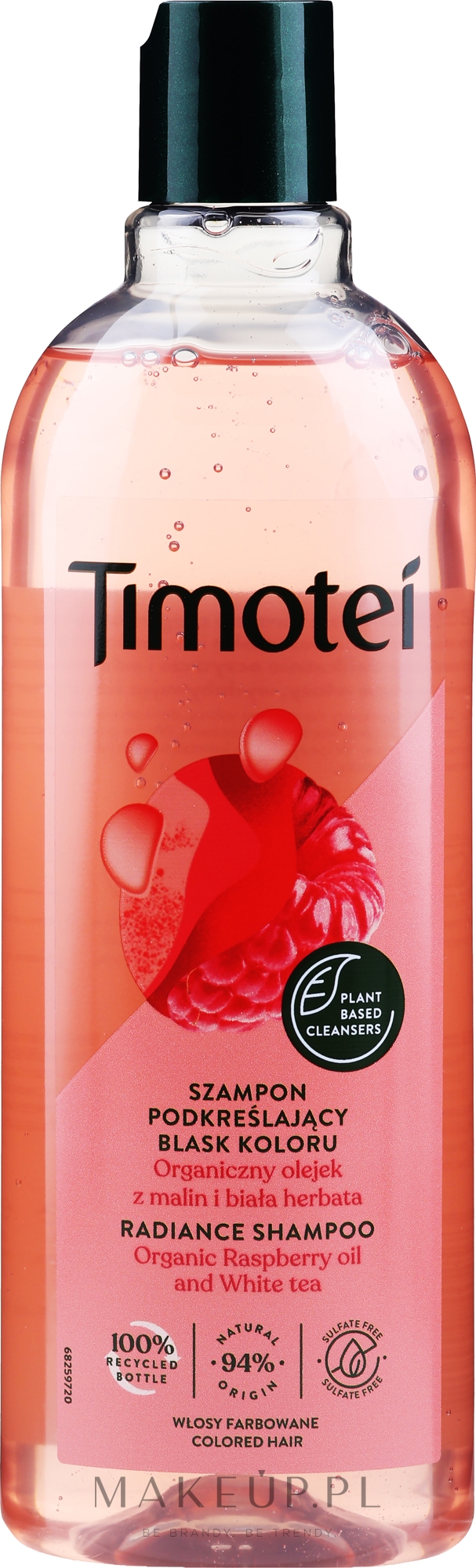Szampon do włosów farbowanych Olśniewający kolor - Timotei Shampoo For Coloured Hair — Zdjęcie 400 ml