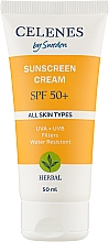 Kup Ziołowy krem przeciwsłoneczny - Celenes Herbal Sunscreen Cream SPF 50+ UVA/UVB Filtres