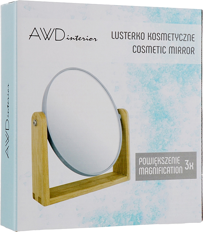 Lusterko kosmetyczne na stojaku - AWD Interior Rayon — Zdjęcie N2