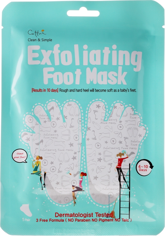 Złuszczająca maska do stóp - Cettua Exfoliating Foot Mask — Zdjęcie N1