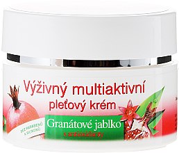 Multiaktywny krem odżywczy do twarzy z granatem i antyoksydantami - Bione Cosmetics Pomegranate Nourishing Multi-Active Cream With Antioxidants — Zdjęcie N2