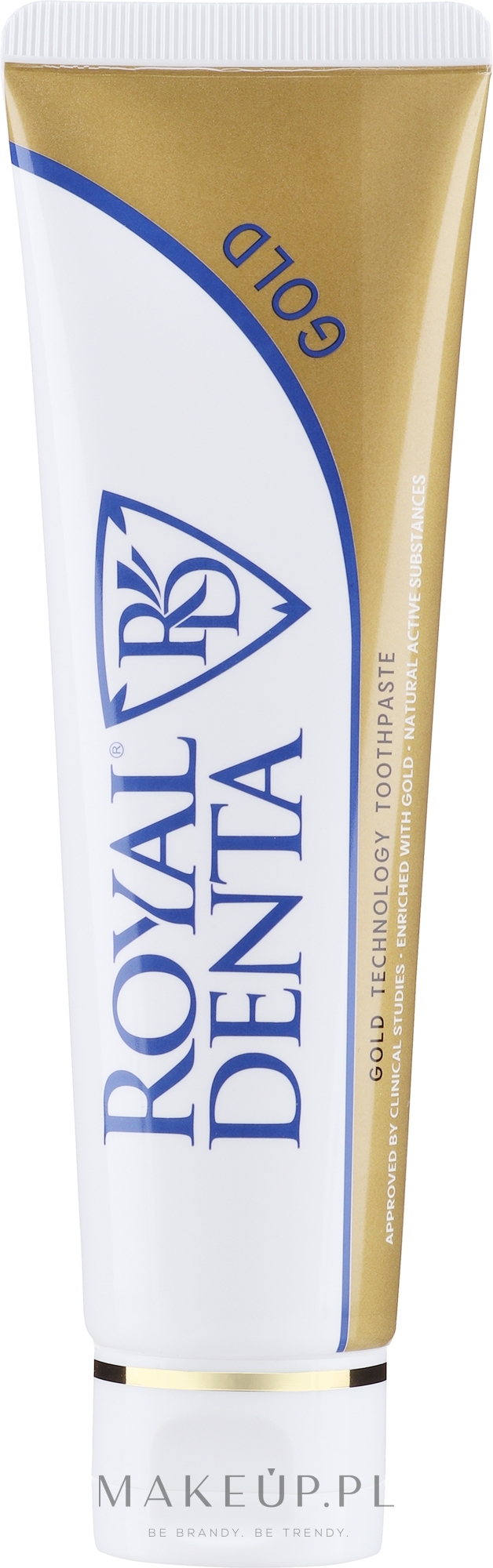 Pasta do zębów z cząsteczkami złota - Royal Denta Gold Technology Toothpaste — Zdjęcie 130 g