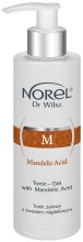 Żelowy tonik z kwasem migdałowym - Norel Mandelic Acid Tonic Gel With Mandelic Acid — Zdjęcie N1