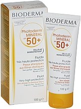 Przeciwsłoneczny fluid do skóry - Bioderma Photoderm Mineral Fluid SPF 50+ — Zdjęcie N3