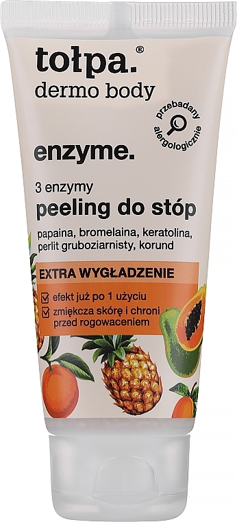 Enzymatyczny peeling do stóp - Tołpa Dermo Body Enzyme — Zdjęcie N1