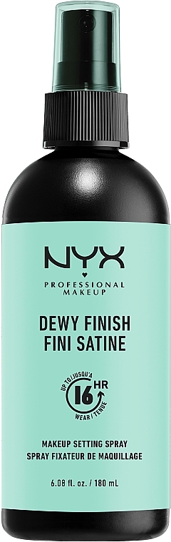Mgiełka utrwalająca makijaż - NYX Professional Makeup Dewy Finish Long Lasting Setting Spray — Zdjęcie N3