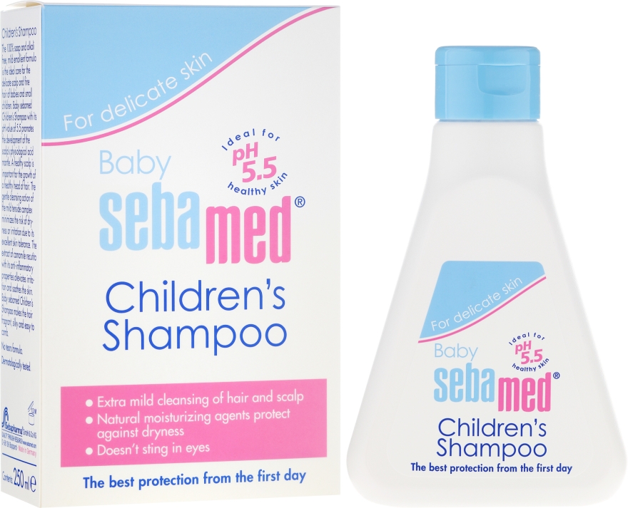 Szampon do włosów dla dzieci - Sebamed Baby Shampoo — Zdjęcie N1
