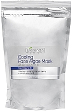 PRZECENA! Chłodząca maska algowa do twarzy z rutyną i witaminą C - Bielenda Professional Cooling Face Algae Mask With Rutin And Vitamin C (uzupełnienie) * — Zdjęcie N2