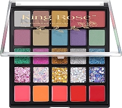 Kup Paleta cieni i błyszczyków, 25 kolorów - King Rose Professional Make Up