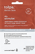 Maska-koncentrat ujędrniająco-przeciwzmarszczkowa na twarz, szyję, dekolt i biust - Tołpa Dermo Face Stimular 40+ — Zdjęcie N1