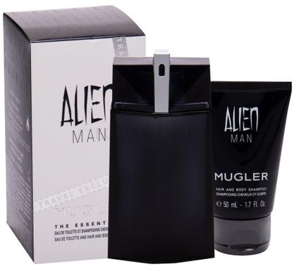 Mugler Alien Man - Zestaw (edt 100 ml + sh/gel 50 ml) — Zdjęcie N1