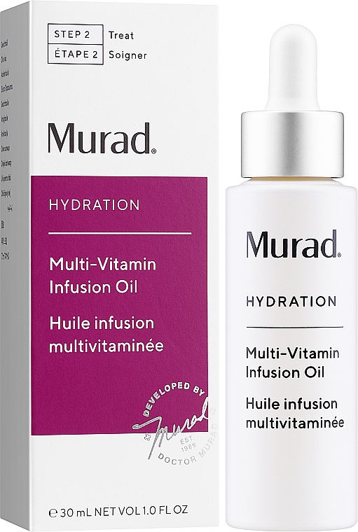 Multiwitaminowy olejek do twarzy - Murad Multi-Vitamin Infusion Oil — Zdjęcie N2