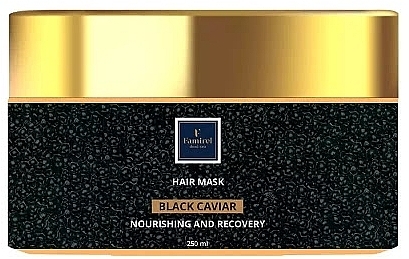 Maska do włosów z ekstraktem z czarnego kawioru - Famirel Black Caviar Hair Mask — Zdjęcie N1