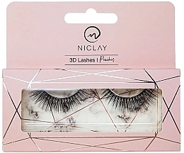 Sztuczne rzęsy - Niclay 3D Lashes Peaches — Zdjęcie N1