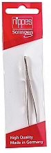 Pęseta z ostrą końcówką, 8 cm - Nippes Solingen Splinter Tweezer N39 — Zdjęcie N2