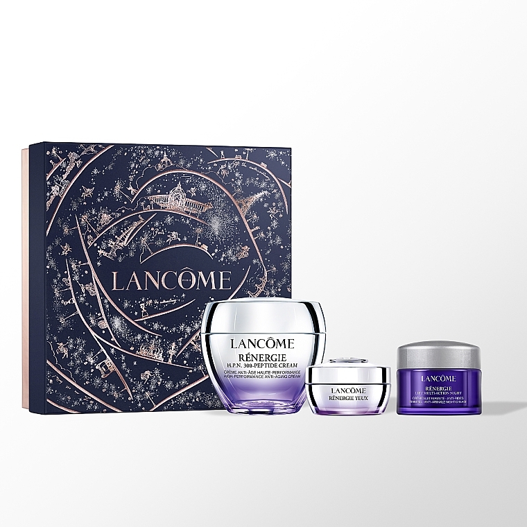 Zestaw - Lancome Renergie (cr/50ml + eye/cr/15ml + cr/15ml) — Zdjęcie N1