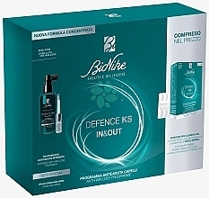 Zestaw - BioNike Defense KS In & Out Set (h/lot/100ml + supplement/30pcs) — Zdjęcie N1