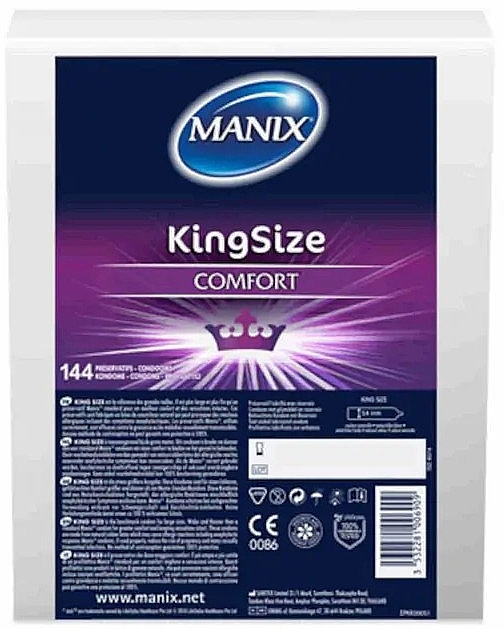 Prezerwatywy - Manix King Size Comfort  — Zdjęcie N1