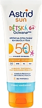 Krem przeciwsłoneczny dla dzieci od 6. miesiąca życia - Astrid Kids Protection Plus Sun Cream SPF 50 — Zdjęcie N1