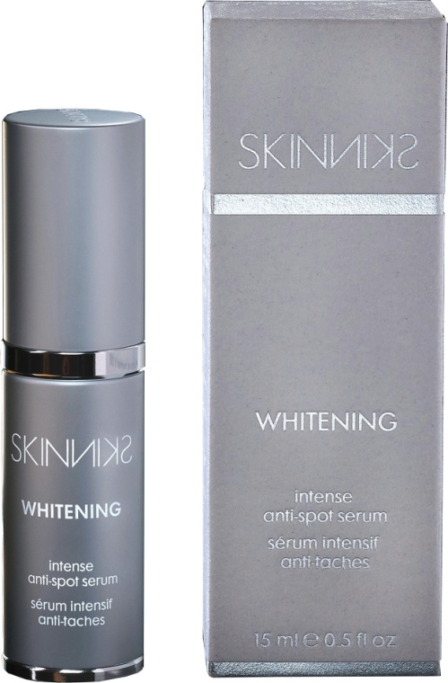 Rozjaśniające serum do twarzy redukujące przebarwienia - Mades Cosmetics Skinniks Whitening Intense Anti-spot Serum — Zdjęcie N1