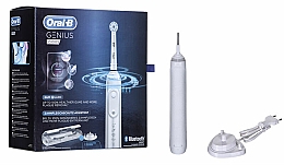 Kup Elektryczna szczoteczka do zębów, biała - Oral-B Genius 10100S White