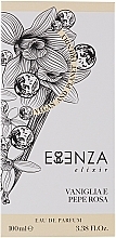 Essenza Milano Parfums Vanilla And Pink Pepper Elixir - Woda perfumowana — Zdjęcie N2