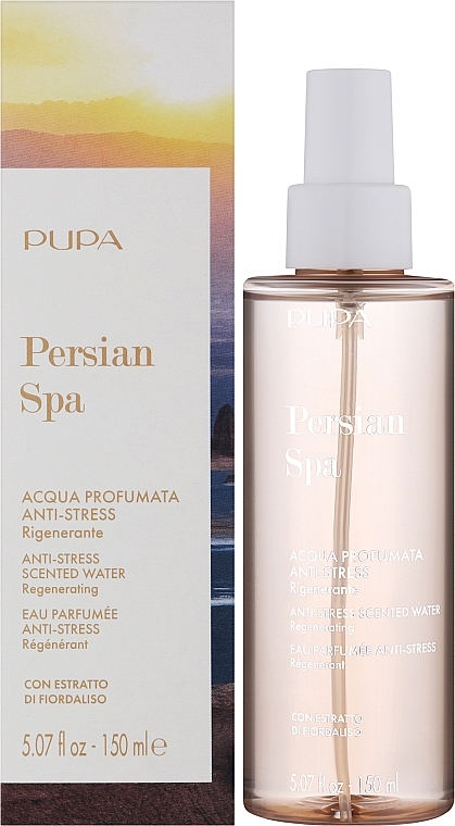 Aromatyczna woda do ciała Antystres - Pupa Persian Spa Anti-Stress Scented Water Regenerating — Zdjęcie N2