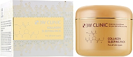 Kup Nawilżająca maseczka do twarzy na noc z kolagenem - 3W Clinic Collagen Sleeping Pack