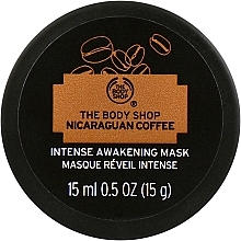 Tonizująca maska do twarzy, Kawa - The Body Shop Nicaraguan Coffee Intense Awakening Mask — Zdjęcie N2