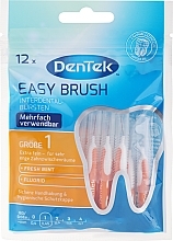 Kup Wąskie szczoteczki do czyszczenia przestrzeni międzyzębowych - DenTek Easy Brush Interdental Cleaners 