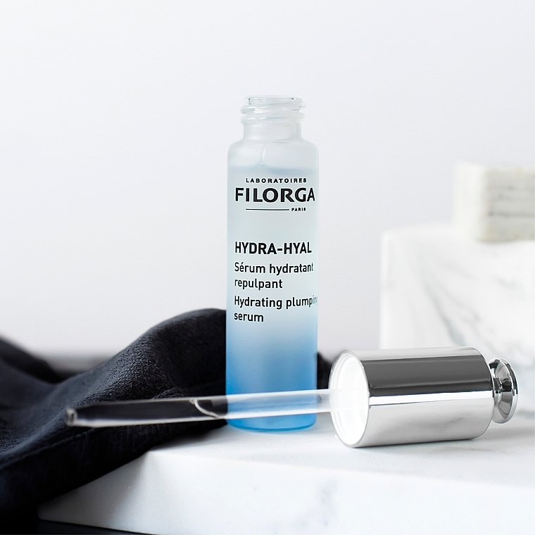 Intensywnie nawilżające i rewitalizujące serum do twarzy - Filorga Hydra-Hyal Hydrating Plumping Serum — Zdjęcie N6