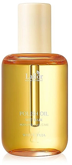 Perfumowany olejek wygładzający włosy - La'dor Polish Oil Wet Hair White Yuja — Zdjęcie N1