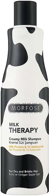 Mleczny kremowy szampon do włosów - Morfose Milk Therapy Hair Shampoo — Zdjęcie N2