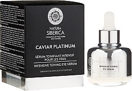 Kup Intensywnie tonujące serum do powiek Anti-Age - Natura Siberica Caviar Platinum