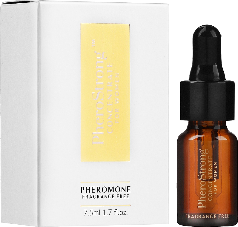 Bezzapachowy koncentrat feromonów dla kobiet - PheroStrong Fragrance Free Concentrate For Women