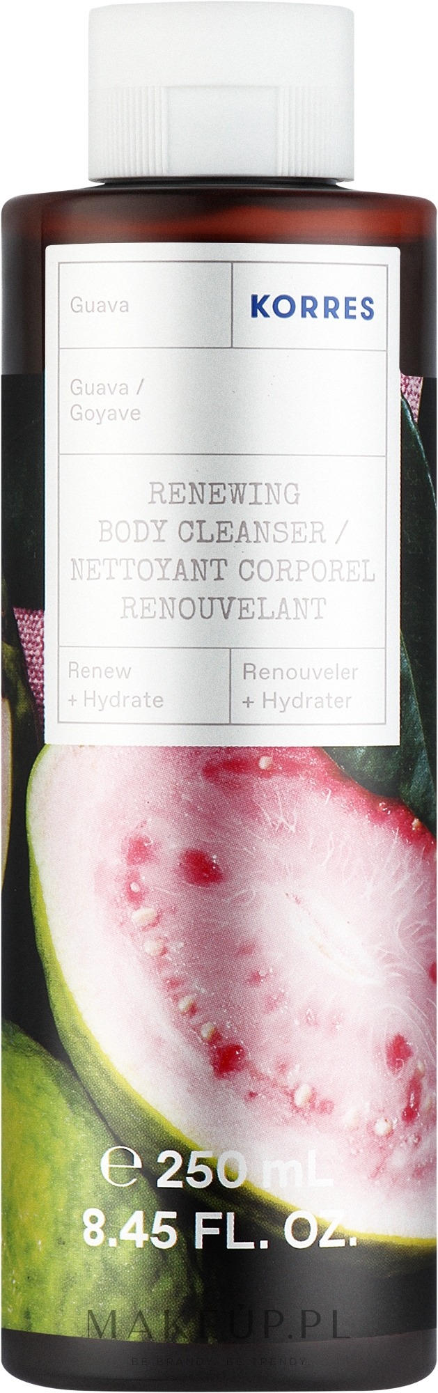 Żel pod prysznic Guawa - Korres Guava Renewing Body Cleanser — Zdjęcie 250 ml