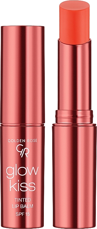 Koloryzujący balsam do ust SPF 15 - Golden Rose Glow Kiss Tinted Lip Balm