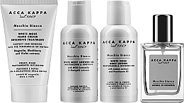 Acca Kappa White Moss - Zestaw (edc/50ml + sh/gel/100ml + b/lot/100ml + h/cr/75ml) — Zdjęcie N3