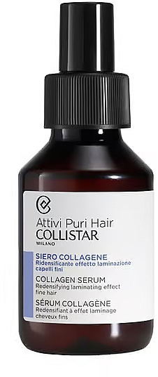 Serum laminujące do włosów - Collistar Attivi Puri Hair Collagen Serum Redensifying Laminating Effect — Zdjęcie N1