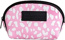 Kosmetyczka, mini, różowy-biały - IDC Institute Makeup Bag — Zdjęcie N1