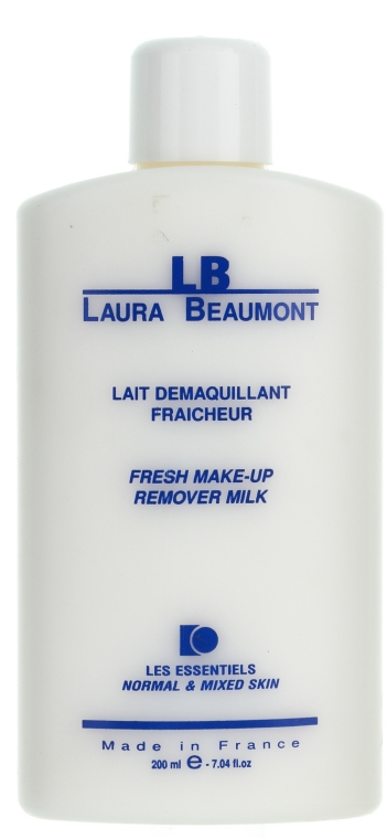 Mleczko oczyszczające 3 w 1 Mania oczyszczania - Laura Beaumont Fresh Make Up Remover Milk — Zdjęcie N1
