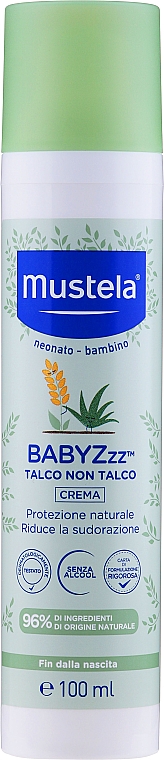 Krem przeciw owadom dla dzieci - Mustela BABYZzz Talco Non Talco Cream