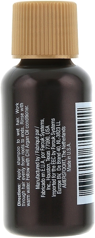 Szampon odbudowujący włosy z olejem arganowym - CHI Argan Oil Plus Moringa Oil Shampoo — Zdjęcie N2