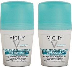 Dezodorant w kulce (zestaw 2 sztuk) - Vichy Anti-Transpirant 48H2 (2x50ml) — Zdjęcie N2