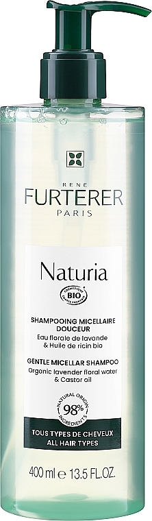 Szampon micelarny - Rene Furterer Naturia Gentle Micellar Shampoo — Zdjęcie N1