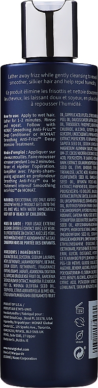 Szampon wygładzający włosy - Monat Smoothing Anti-Frizz Shampoo — Zdjęcie N2