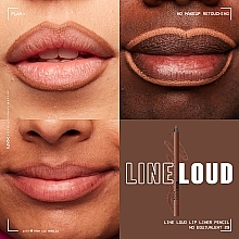 Kredka do ust - NYX Professional Line Loud Vegan Longwear Lip Liner — Zdjęcie N6