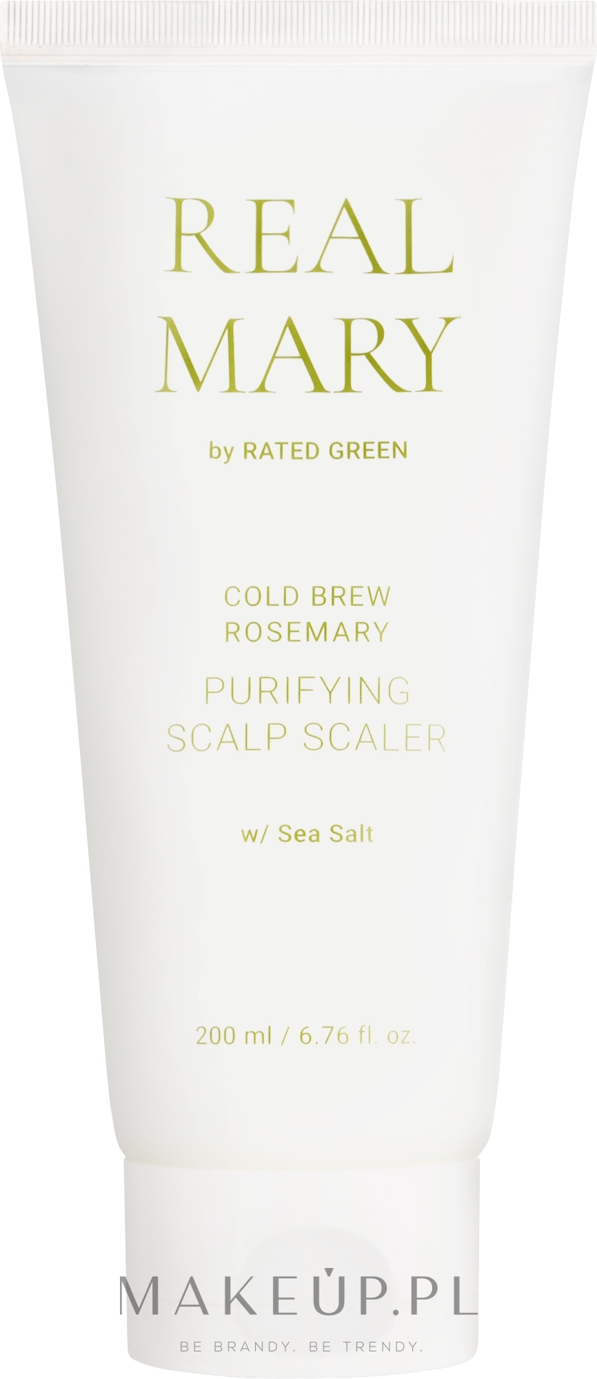 Oczyszczająco-złuszczająca maska do skóry głowy - Rated Green Real Mary Cold Brew Purifying Scalp Scaler — Zdjęcie 200 ml
