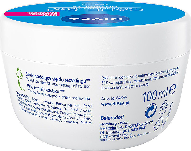 5w1 odżywczy lekki krem do twarzy - NIVEA Care Nourishing Light Cream — Zdjęcie N3
